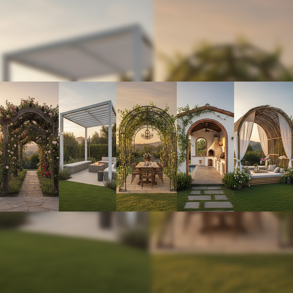 Top 5 Stunning Arches Pergola Designs to Transform Your Outdoor Space
