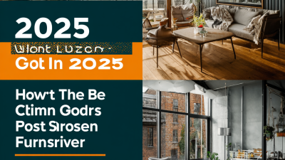 2025 How to Choose the Best Aluminium Garden Furniture for Your Outdoor Space