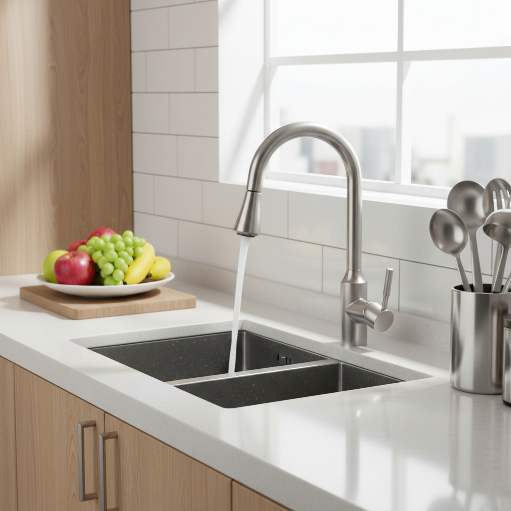 Top 5 Advantages of Using SUS304 Stainless Steel Kitchen Faucets for Your Home