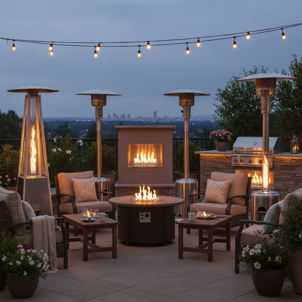 2025 Top 5 Natural Gas Patio Heaters for Perfect Outdoor Comfort