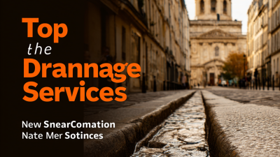 Top 5 Best Drainage Services Near Me for Optimal Solutions