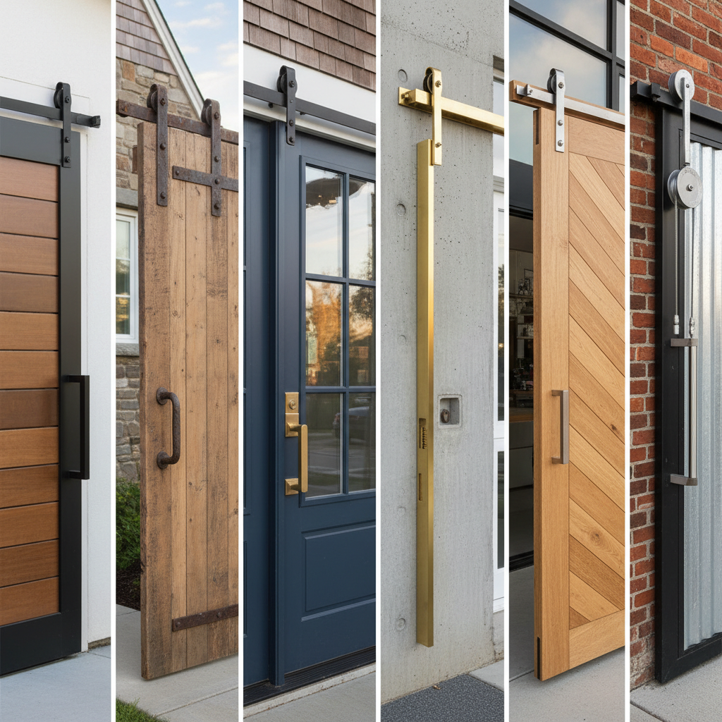 2025 Top 5 Exterior Barn Door Hardware Trends for Stylish Home Upgrades