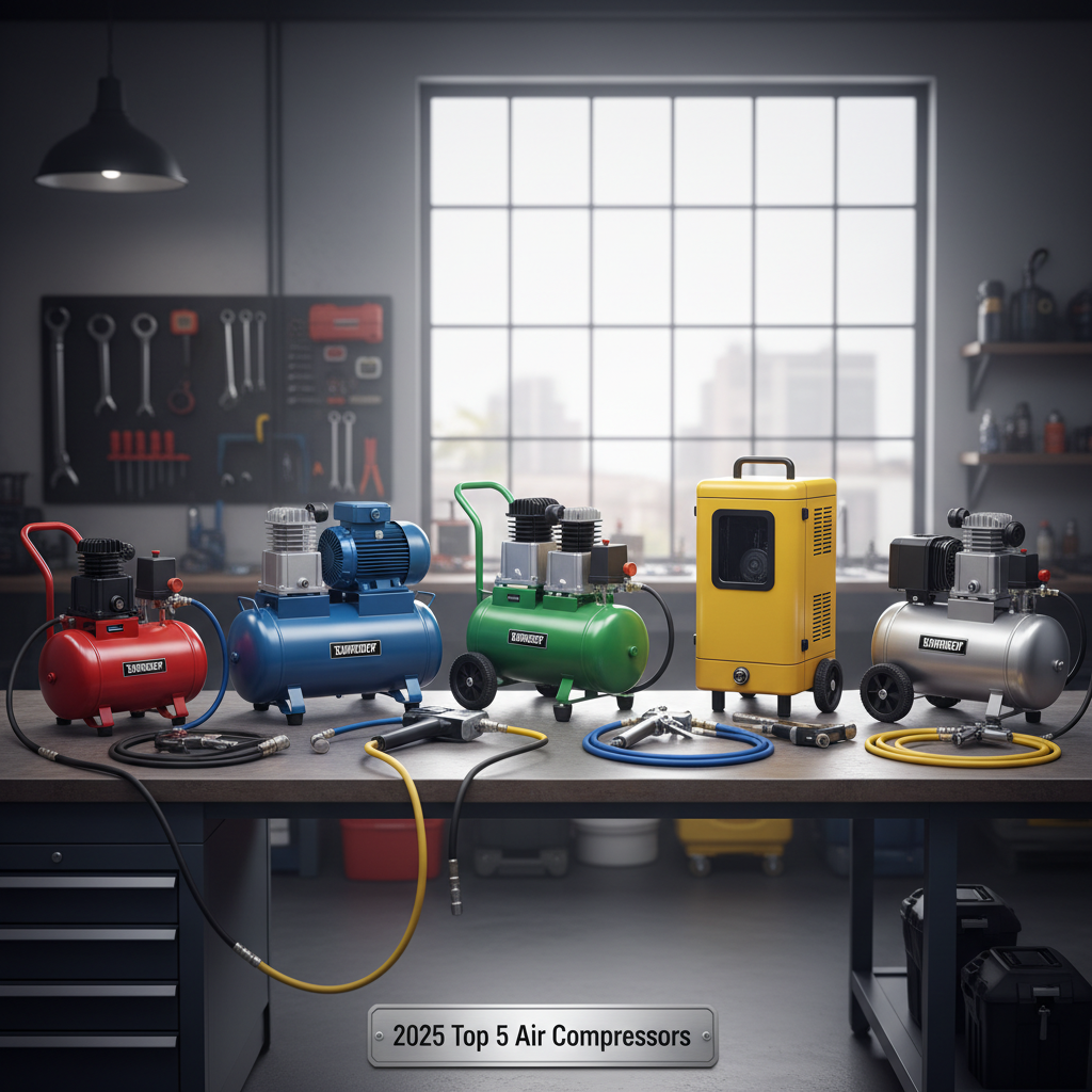 2025 Top 5 Air Compressors for Air Tools You Should Consider