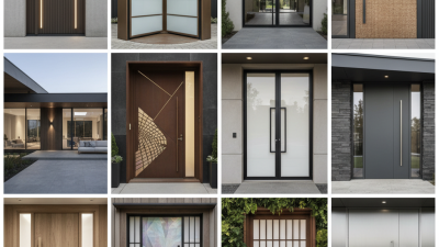 2025 Top 10 Stylish Doors Transforming Your Home Design with Industry Trends