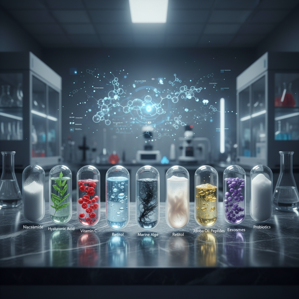 Top 10 Active Components Driving Innovation in Cosmetic Formulations for 2023