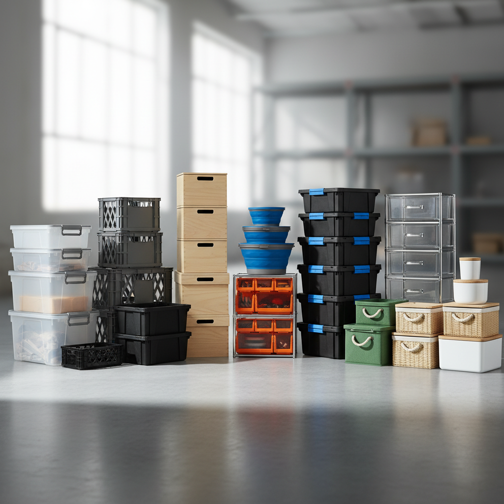 2025 Top 10 Stacking Containers for Efficient Storage Solutions