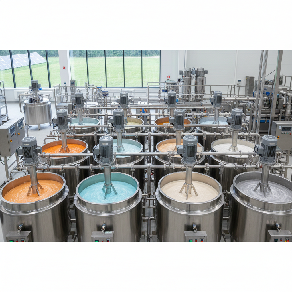 Top 10 Agitator Mixer Tanks for Efficient Mixing Solutions