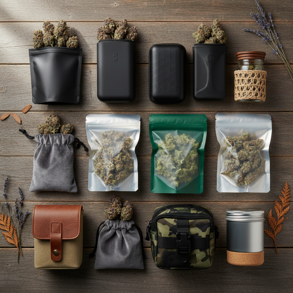 Top 10 Essential Weed Bags for Keeping Your Cannabis Fresh and Discreet