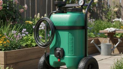 Top 5 Essential Features to Look for in a 15 Gallon Sprayer for Your Garden