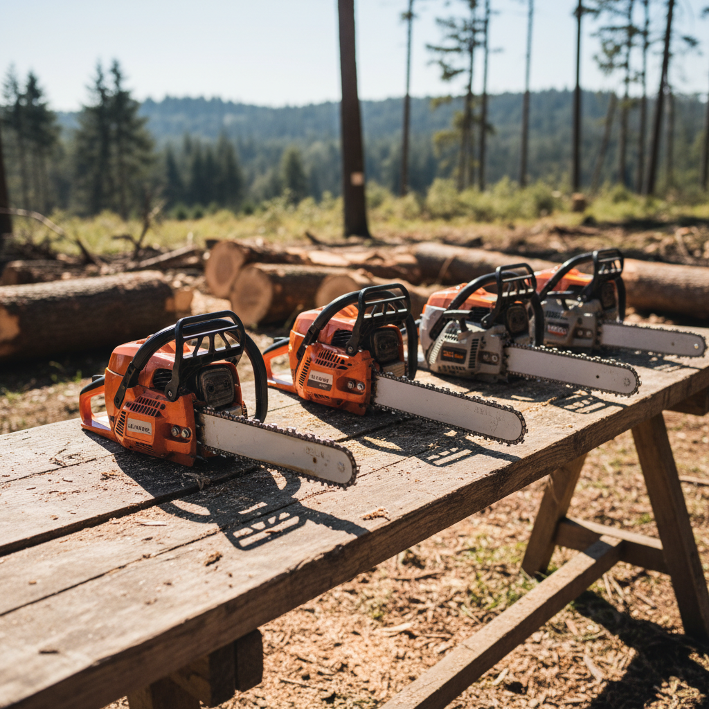 Top 5 Gasoline Chain Saws for Effortless Outdoor Chores You Need to Know
