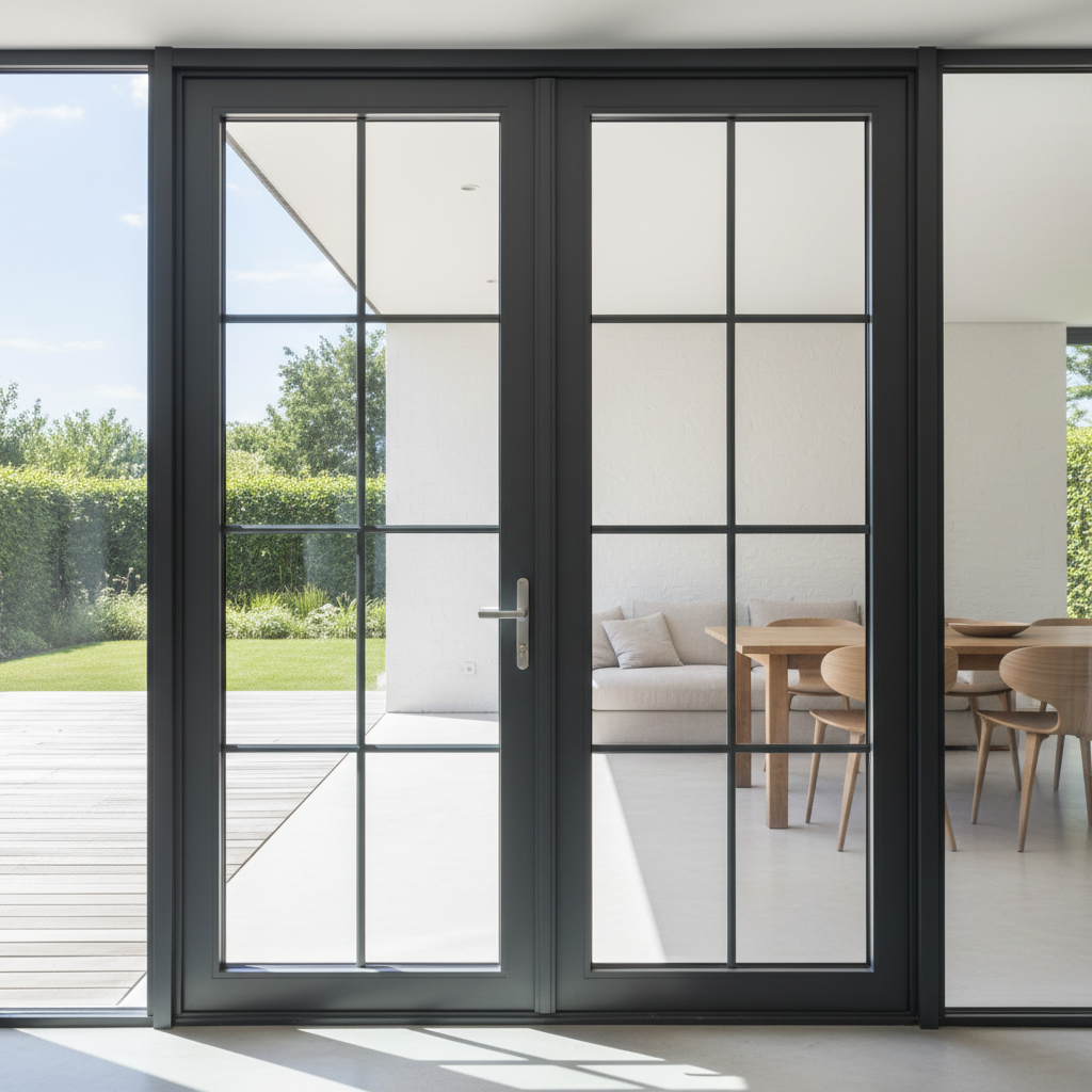 What is the Energy Efficiency of Aluminium French Doors for Modern Homes