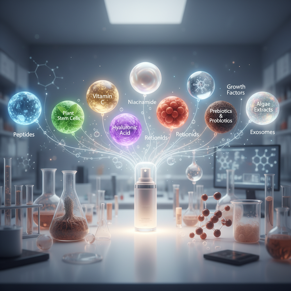 Top 10 Active Components Driving Innovation in Cosmetic Formulations for 2023
