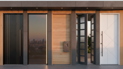 2025 Top 5 Modern Exterior Doors Trends to Elevate Your Home Design