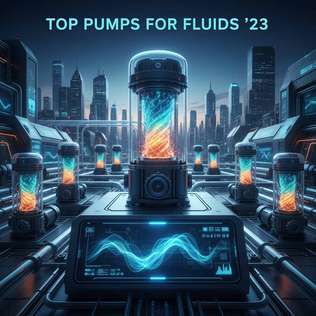 Top 10 Vortex Pumps for Efficient Fluid Management in 2023