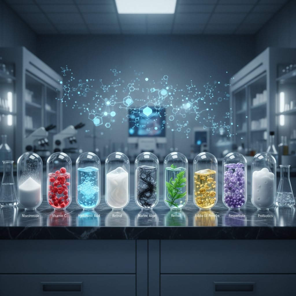 Top 10 Active Components Driving Innovation in Cosmetic Formulations for 2023