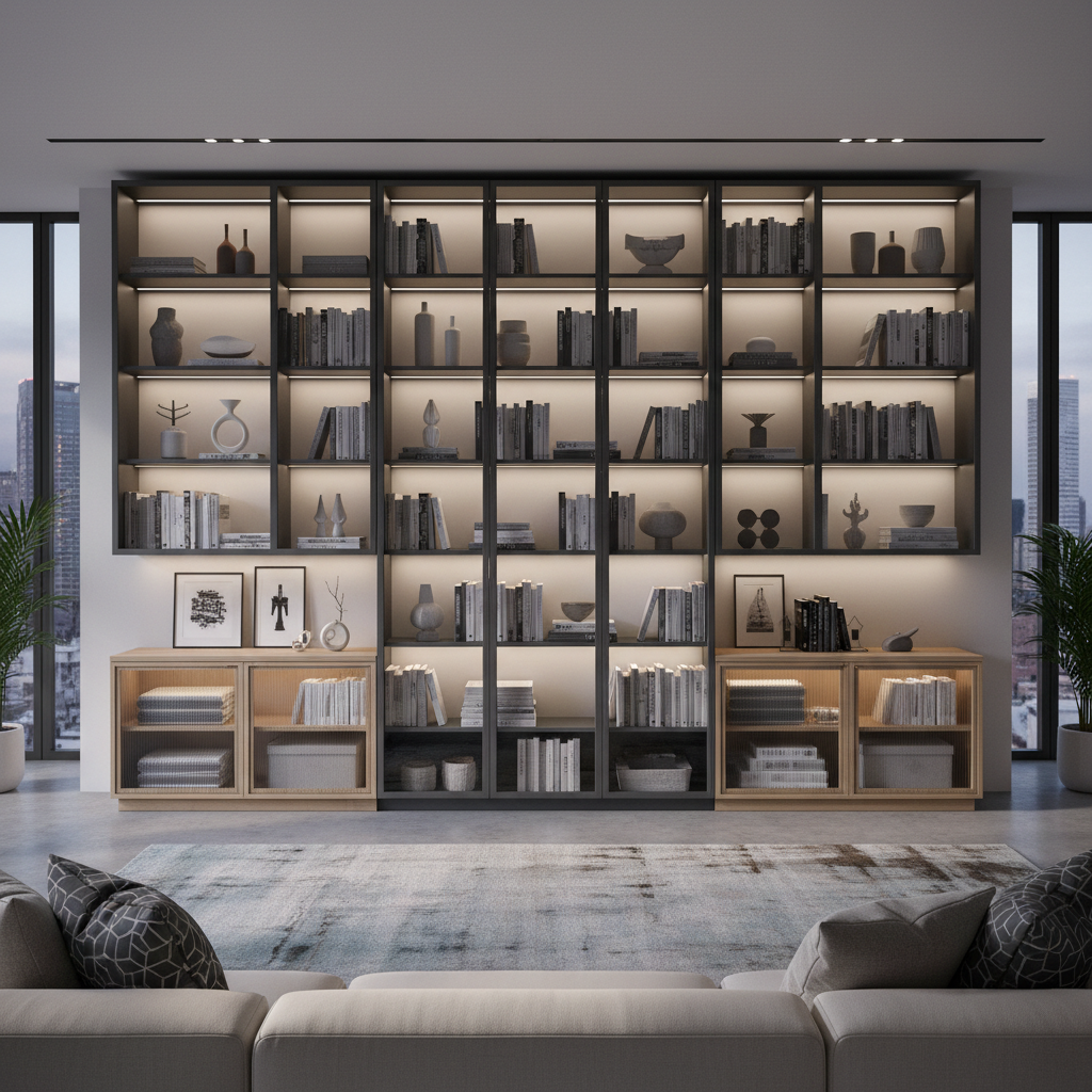 Explore the Best Glass Door Storage Cabinets for a Stylish Organized Home in 2025