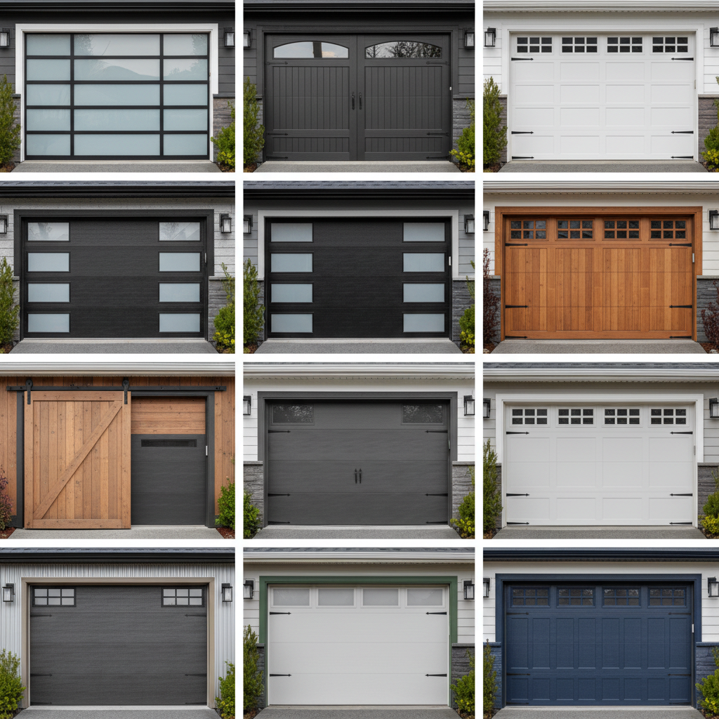 2025 Top 10 Garage Door Options: Enhance Home Curb Appeal and Security