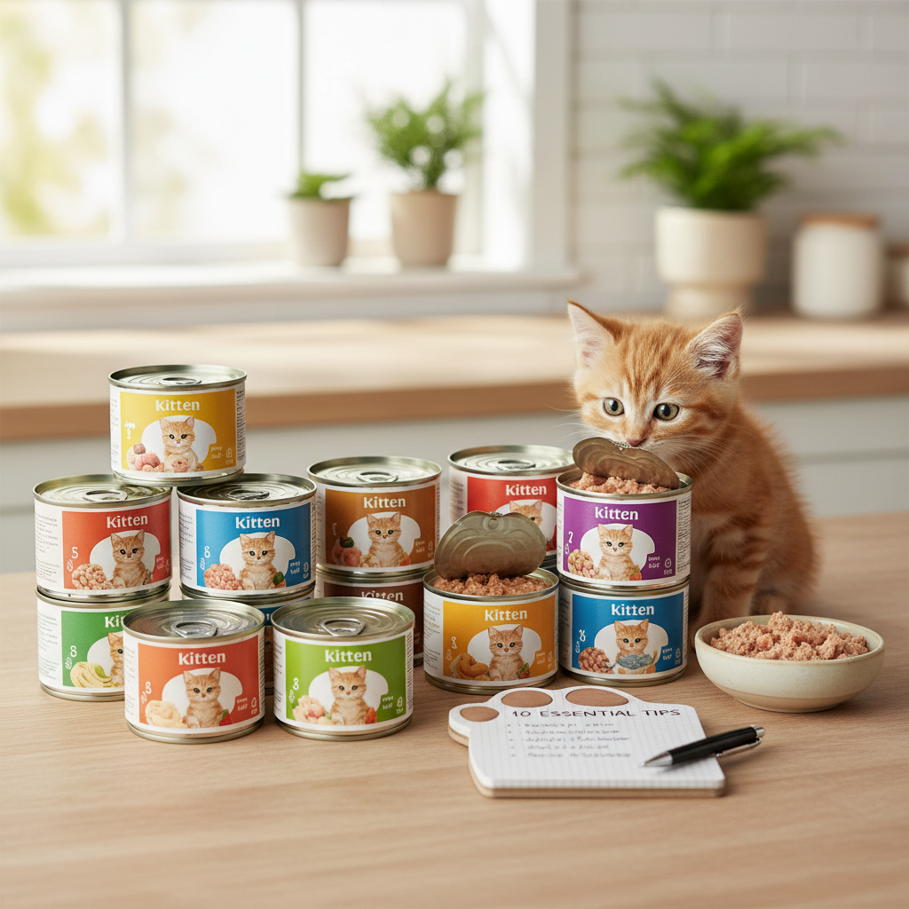 10 Essential Tips for Choosing the Best Canned Kitten Food for Your Feline Friend