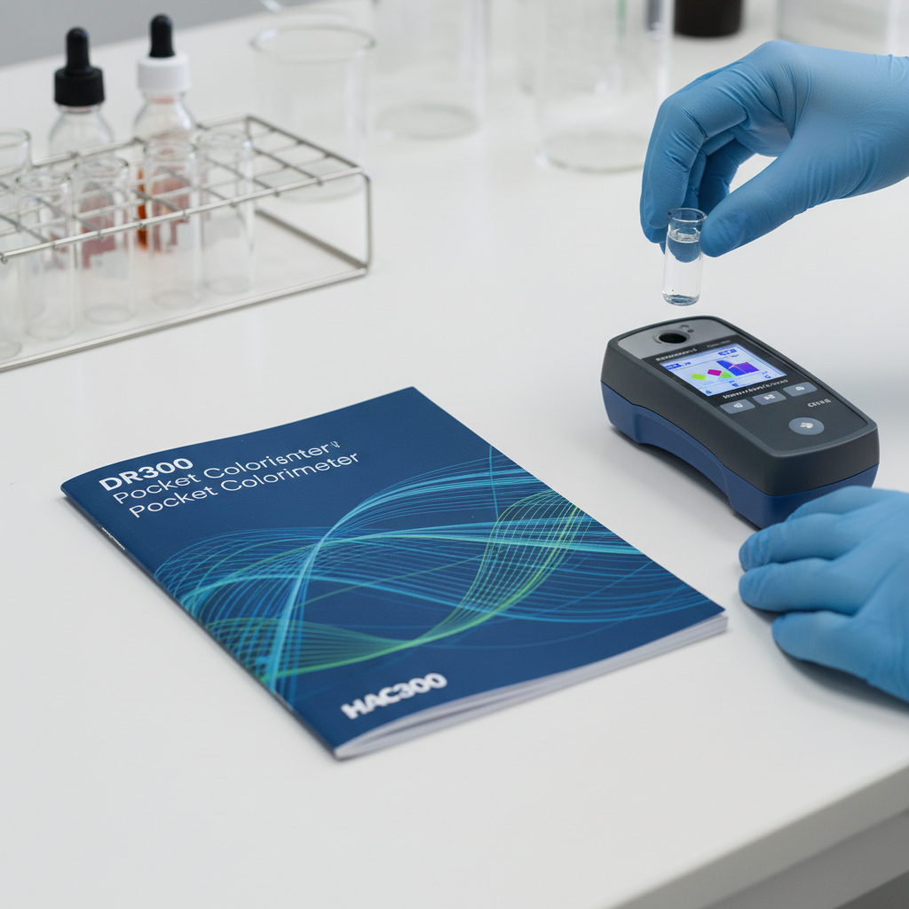 Why You Need the DR300 Pocket Colorimeter Manual for Accurate Testing