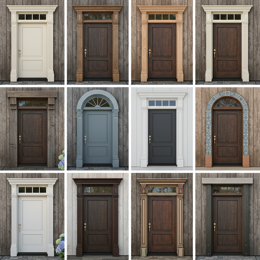 Top 10 Exterior Door Trim Moulding Styles to Enhance Your Home Aesthetic