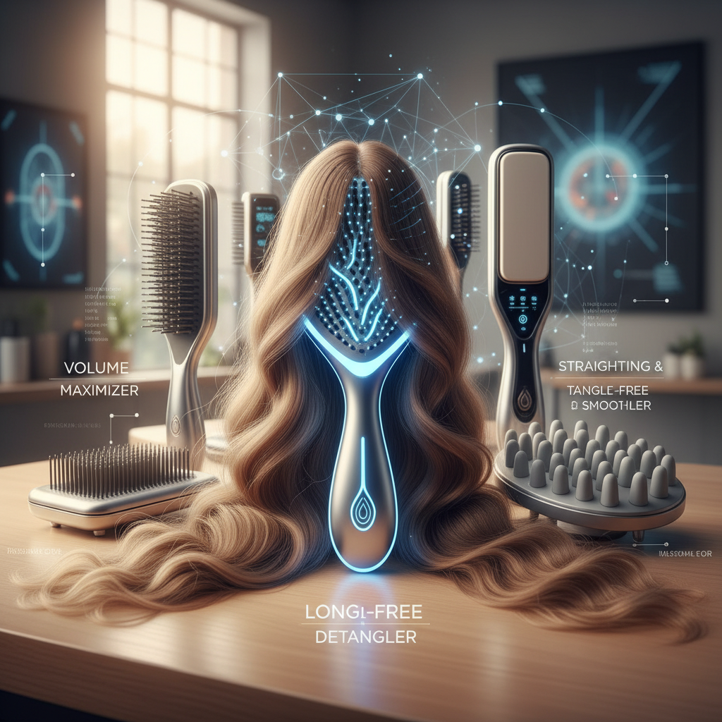 2025 Top Digital Hair Brushes: The Best Hair Brush for Long Hair Revealed