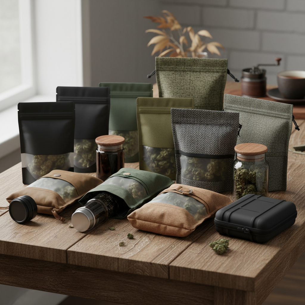 Top 10 Essential Weed Bags for Keeping Your Cannabis Fresh and Discreet