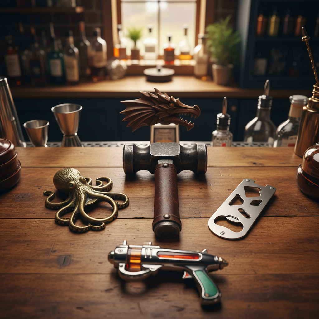 Top 5 Unique Bottle Openers You Need for Your Home Bar Collection