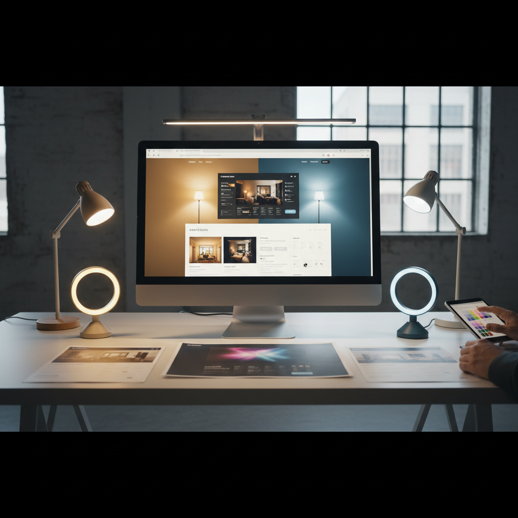 How to Choose the Best Lighting for Your Website to Boost User Engagement and Conversion