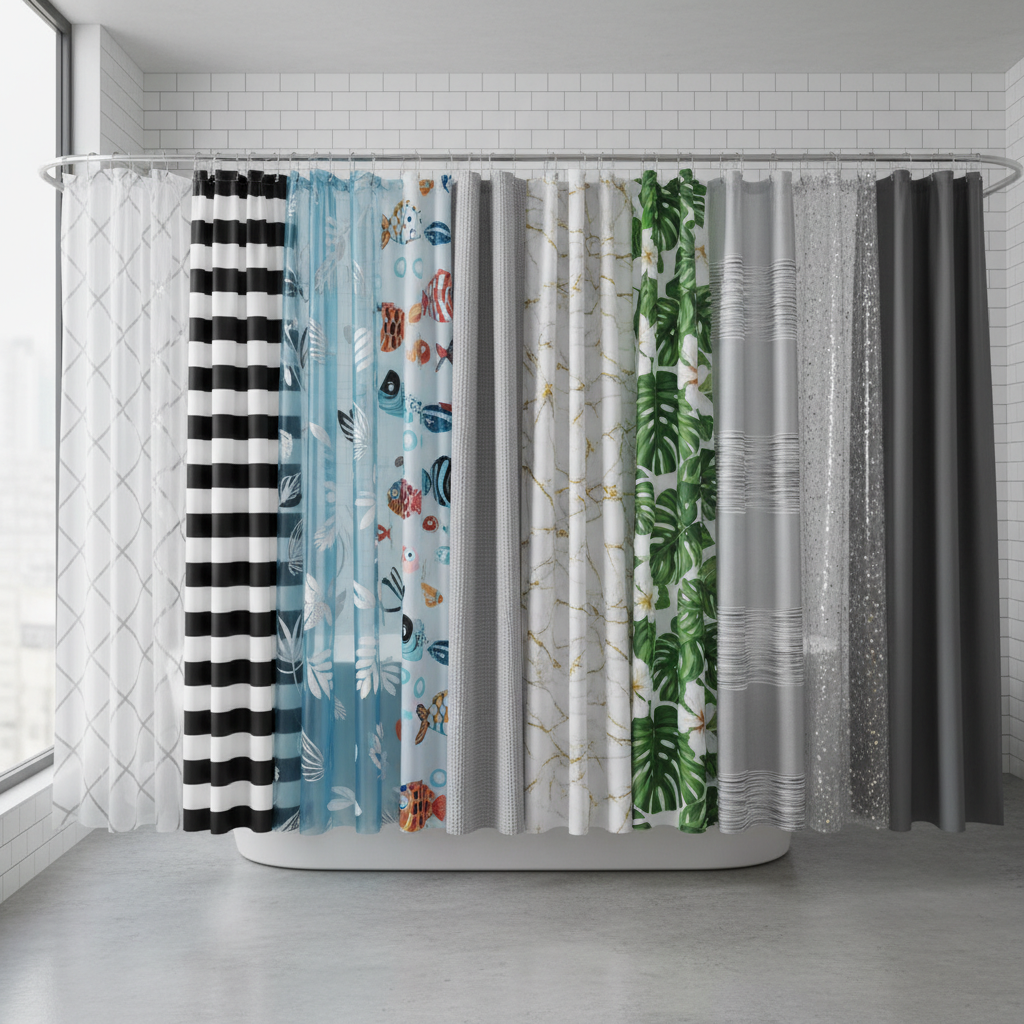 10 Best Vinyl Shower Curtains for 2023: Affordable, Stylish, and Durable Options
