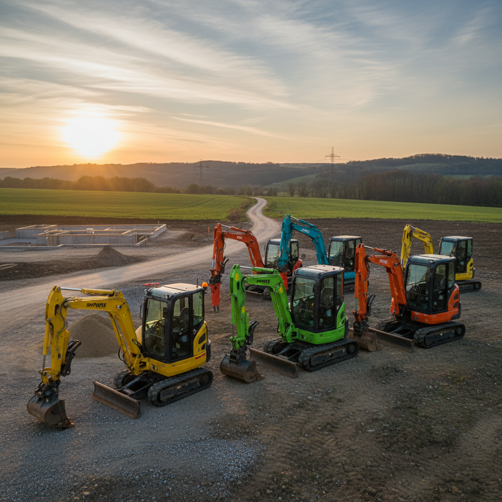 2025 How to Choose the Best Mini Excavators for Your Construction Needs