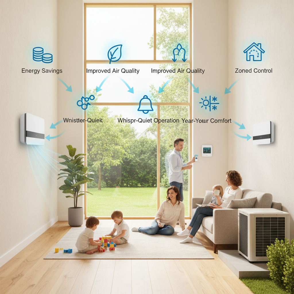 Top 5 Benefits of Split Heating and Cooling Systems for Your Home