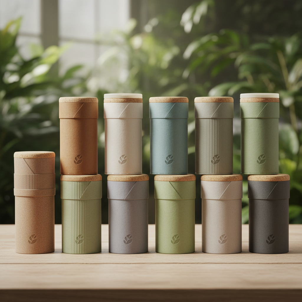 2025 Top 10 Paper Tube Containers for Sustainable Packaging Solutions