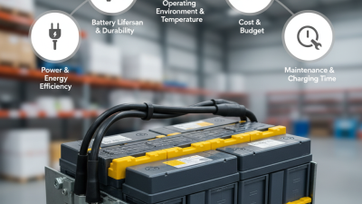 Top 5 Factors to Consider When Choosing the Right Forklift Battery