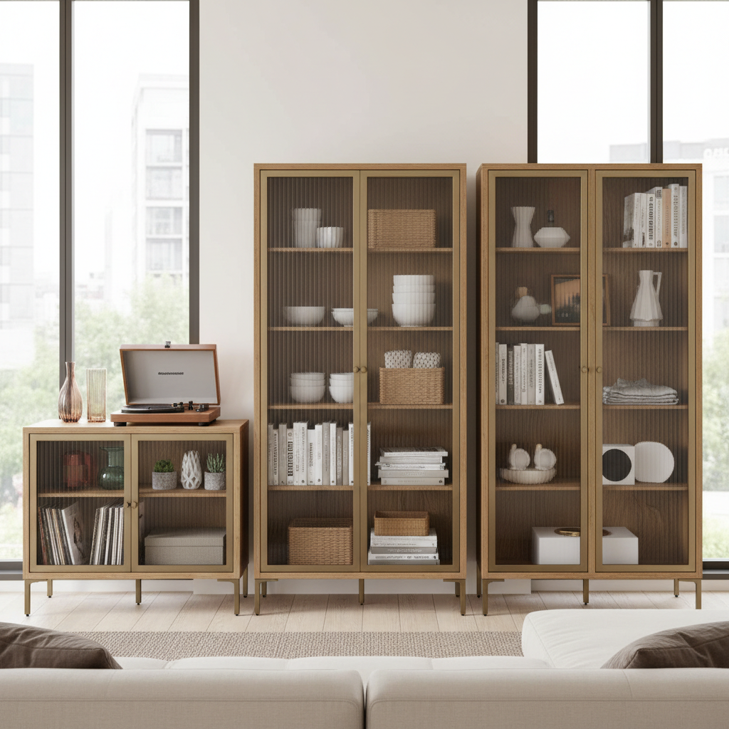 Explore the Best Glass Door Storage Cabinets for a Stylish Organized Home in 2025