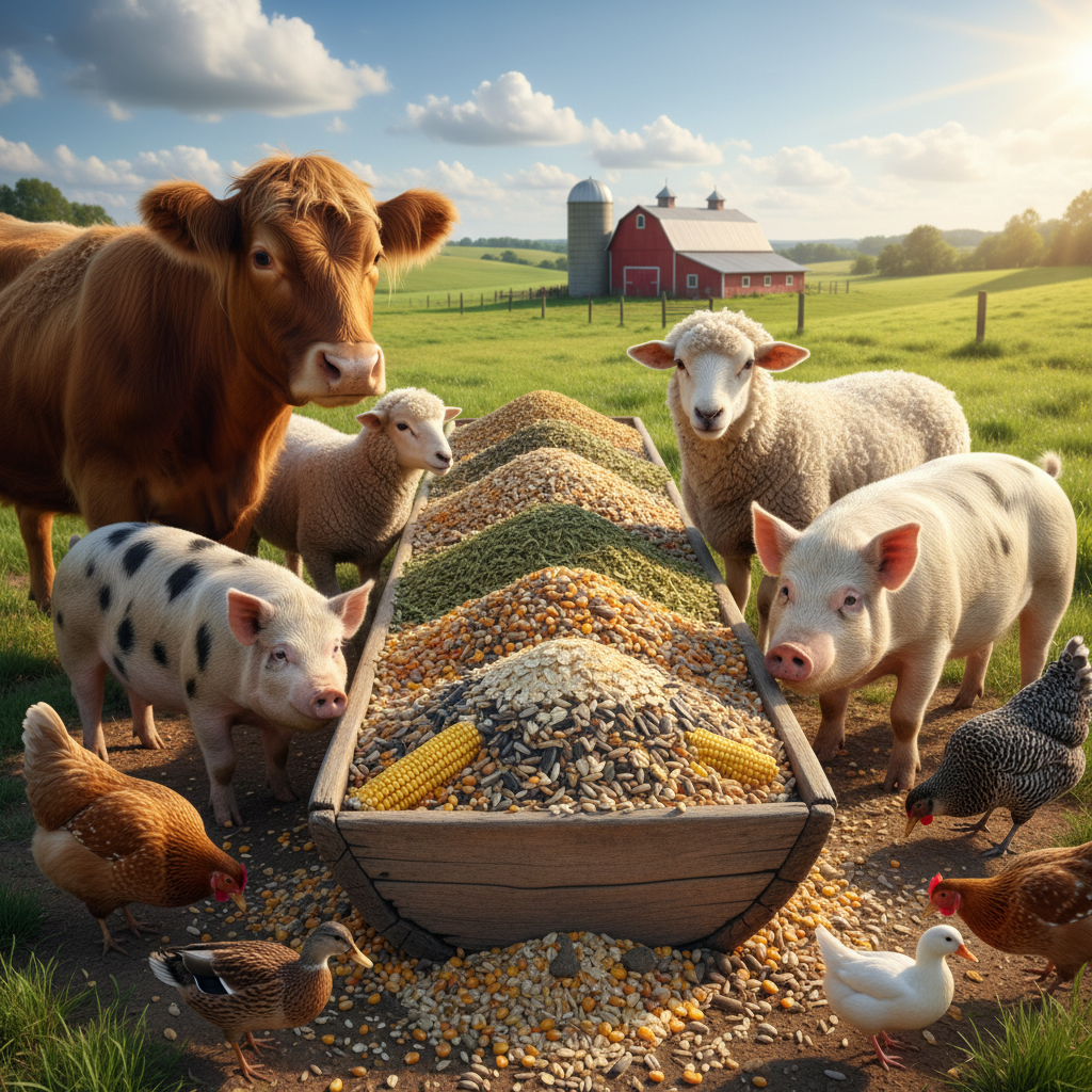 10 Best Farm Animal Feed Options for Healthy Livestock Growth