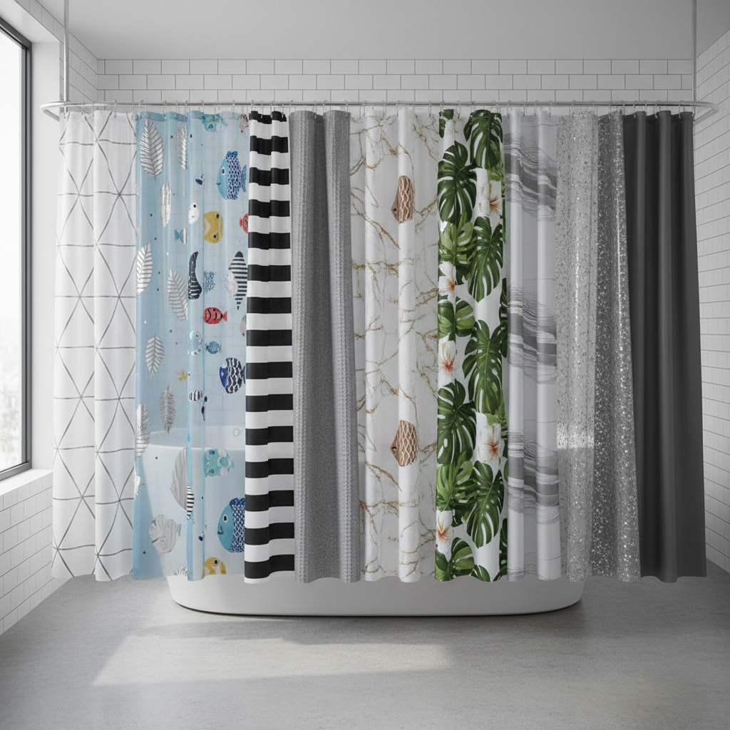 10 Best Vinyl Shower Curtains for 2023: Affordable, Stylish, and Durable Options