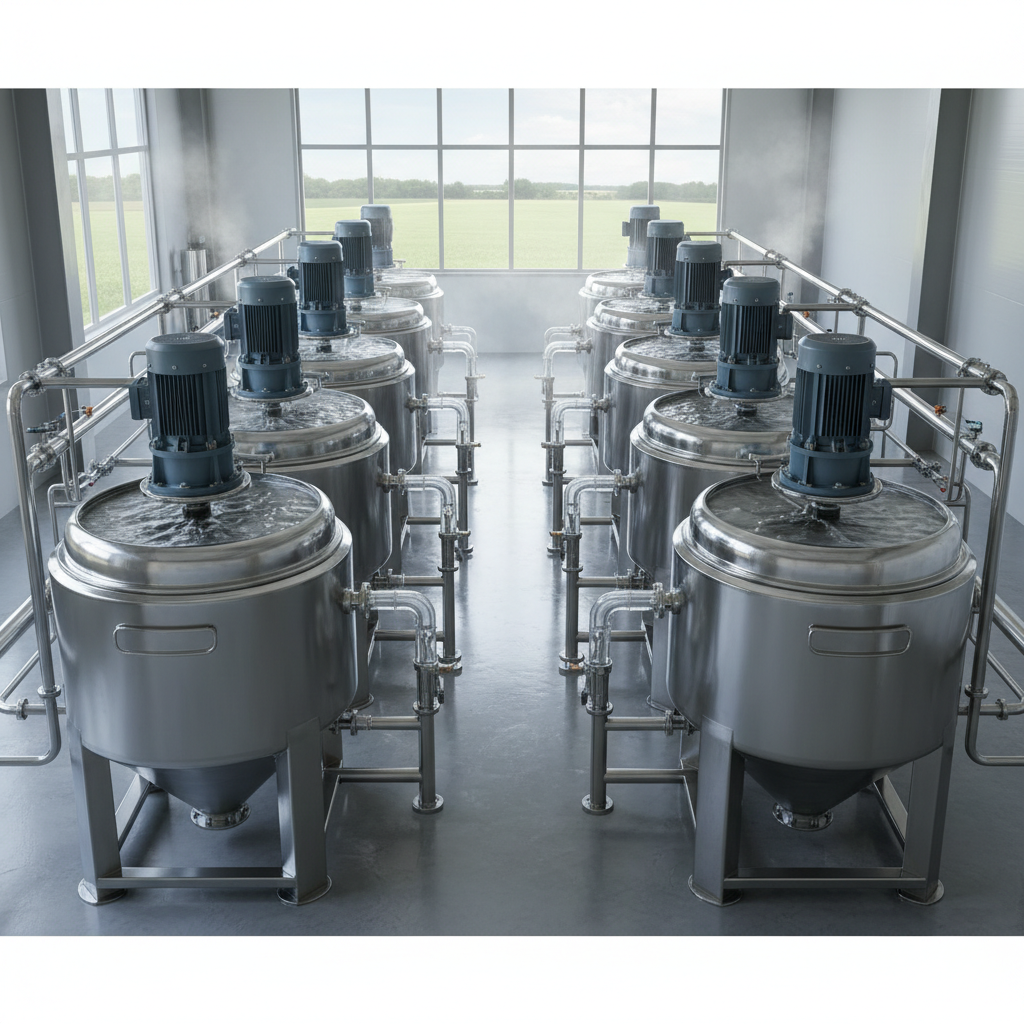 Top 10 Agitator Mixer Tanks for Efficient Mixing Solutions