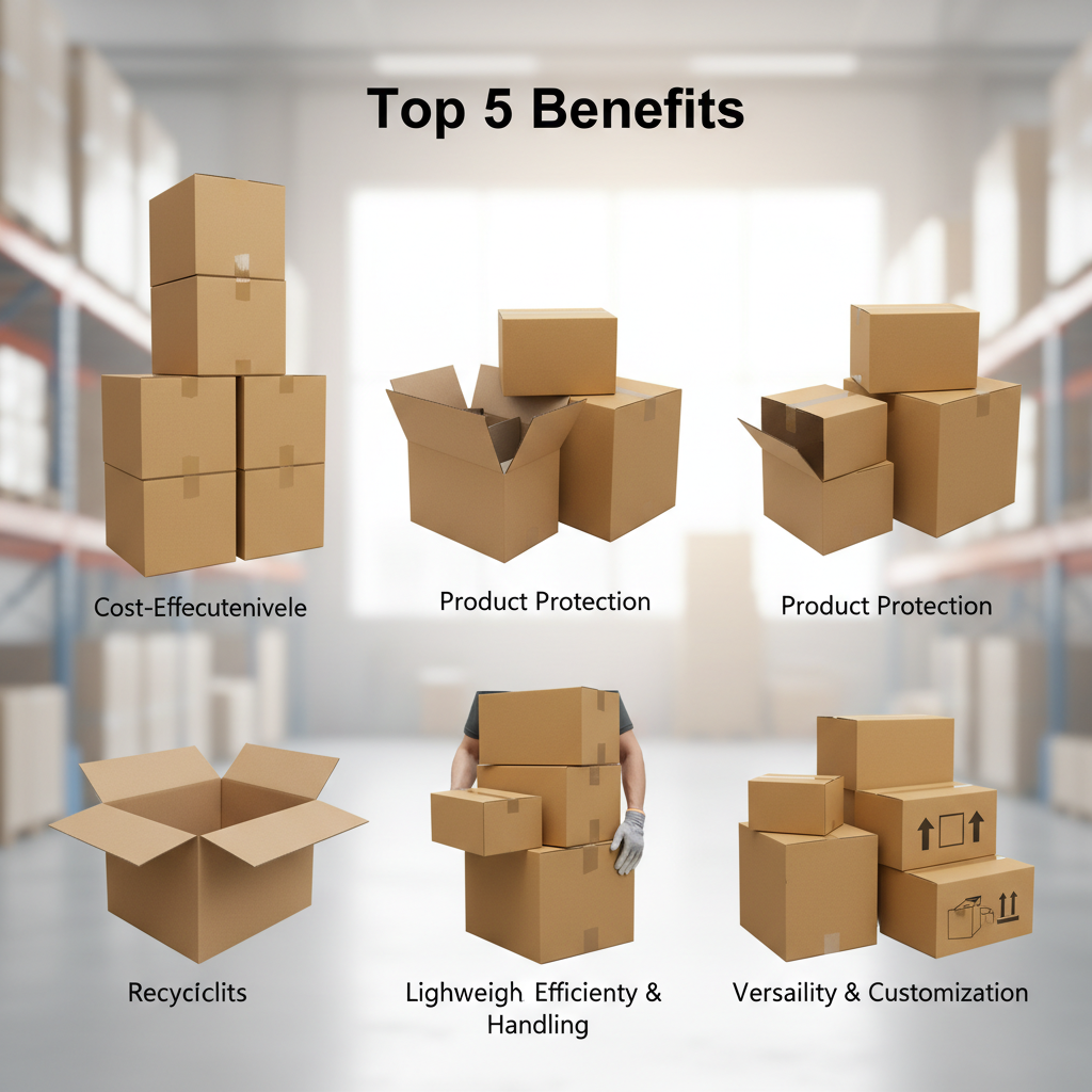 Top 5 Benefits of Using Corrugated Shipping Boxes for Your Business