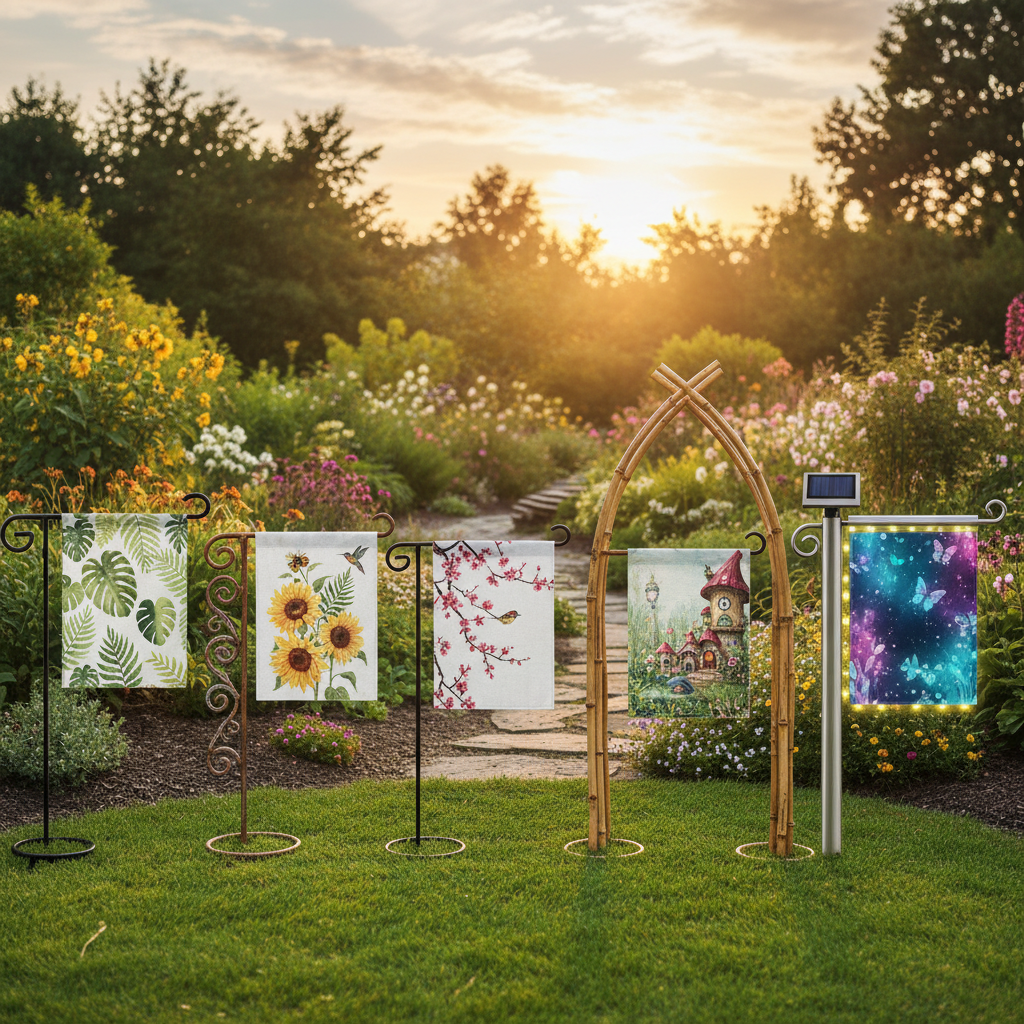 2025's Top 5 Garden Flag Stands for Every Outdoor Garden Enthusiast