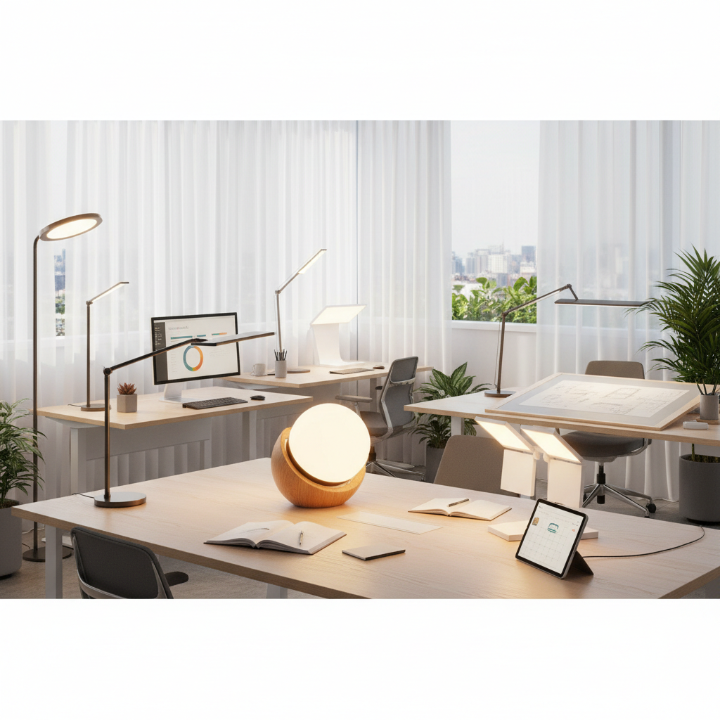 2025 Top 5 Natural Light Lamps for Office to Boost Your Productivity