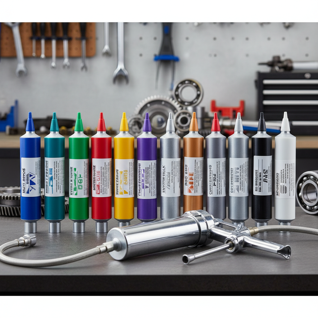 Top 10 Grease for Grease Gun Options to Keep Your Machinery Running Smoothly