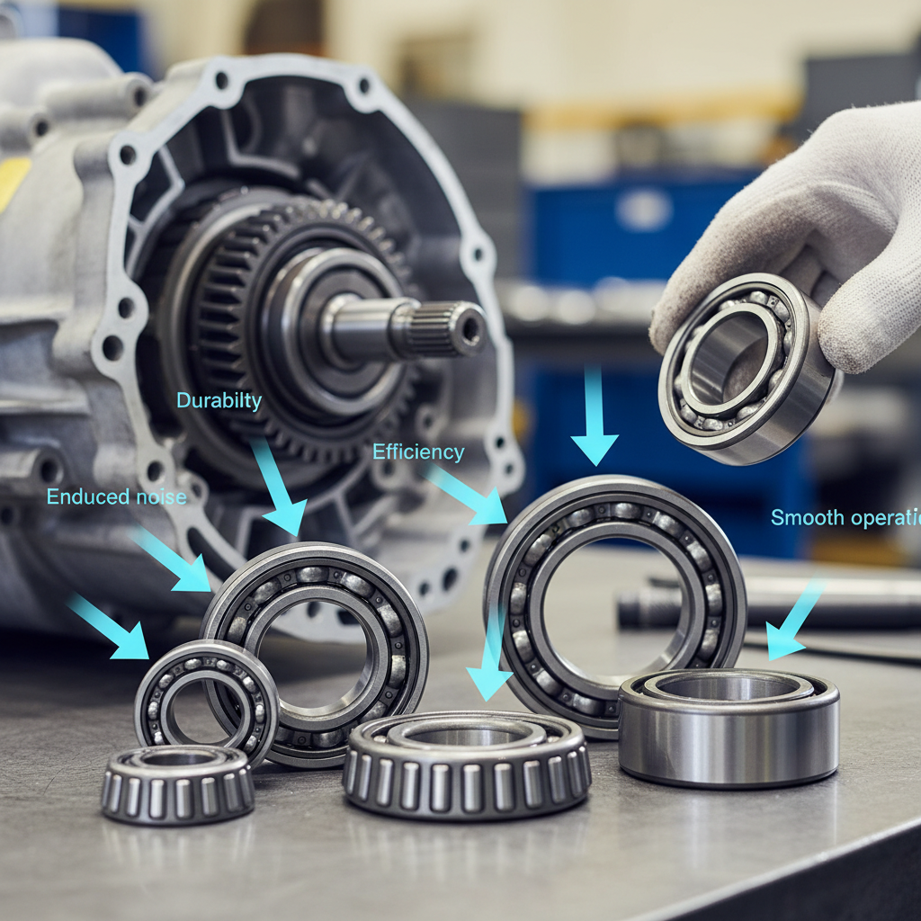 Top 5 Benefits of Using High Quality Transaxle Bearings for Your Vehicle