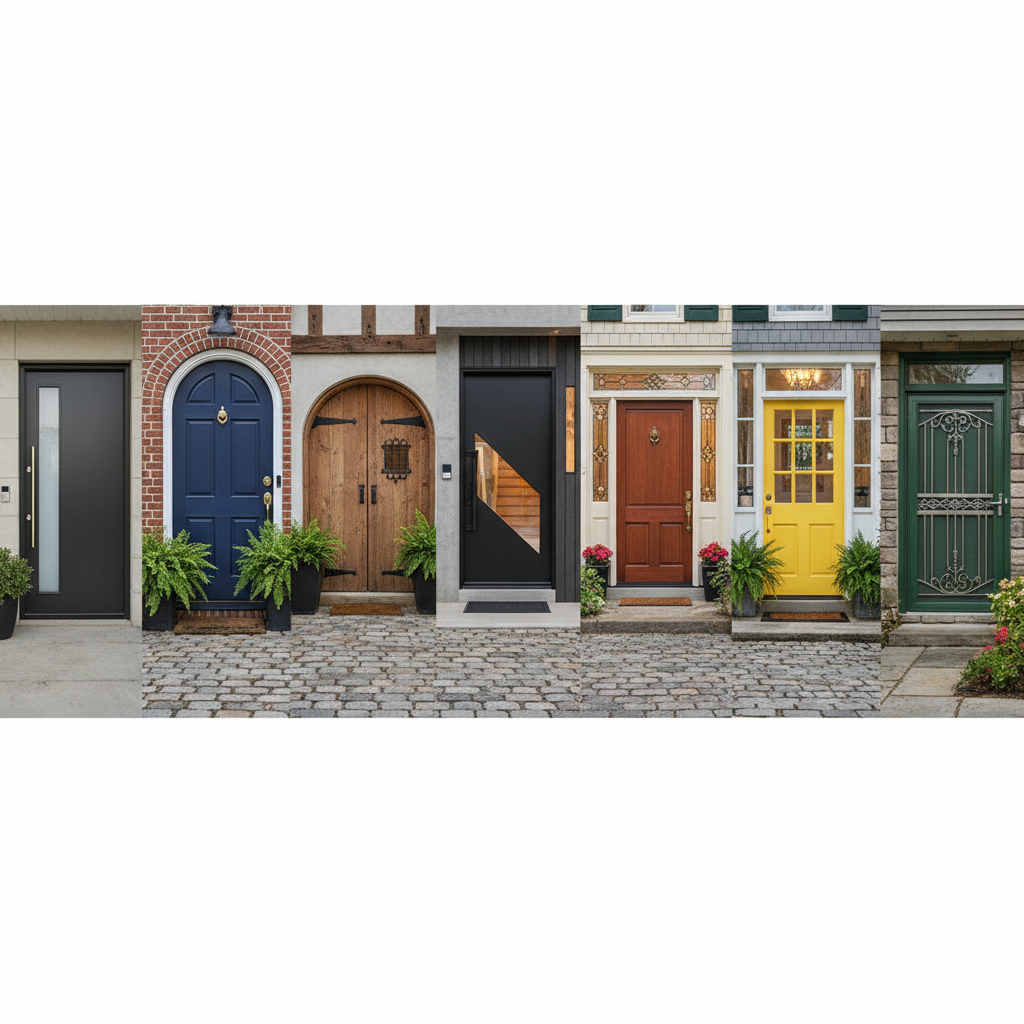 Top 7 Best House Front Doors for Enhanced Curb Appeal and Security