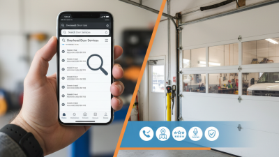 Top 5 Tips for Finding the Best Phone Number for Overhead Door Services