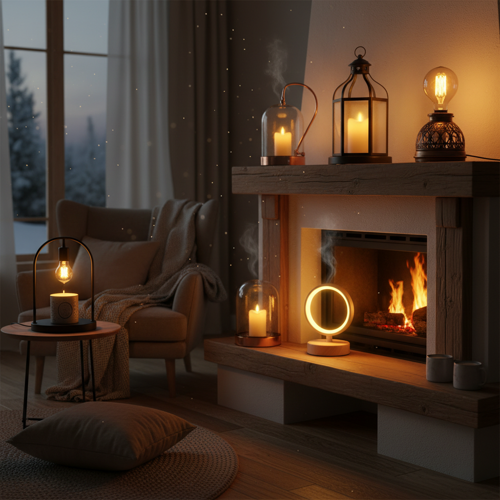 2025 Top 5 Candle Heater Lamps You Need for a Cozy Home Experience