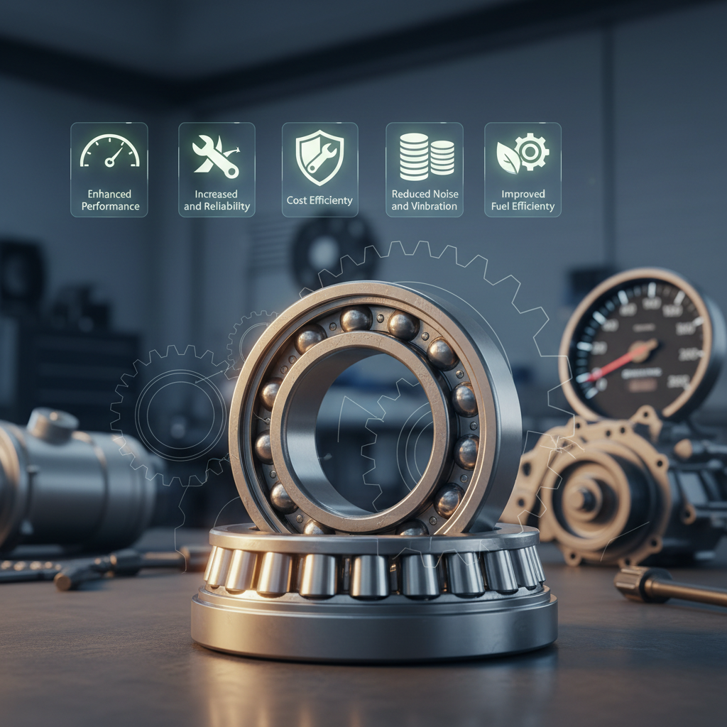 Top 5 Benefits of Using High Quality Transaxle Bearings for Your Vehicle