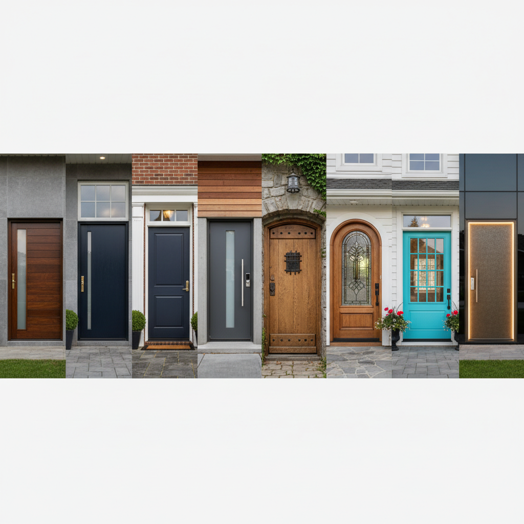 Top 7 Best House Front Doors for Enhanced Curb Appeal and Security