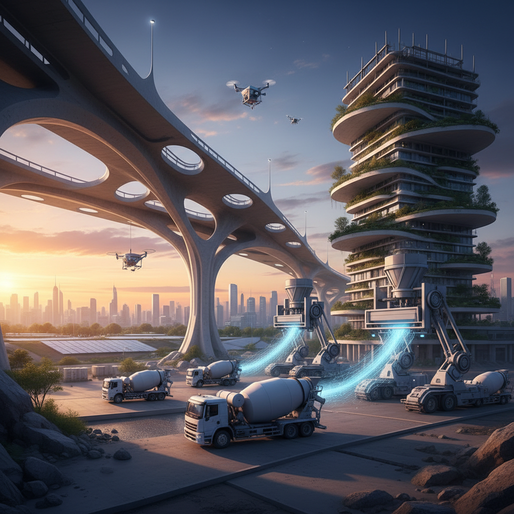 2025 Top 5 Ready Mix Concrete Trends Shaping the Future of Construction Industry