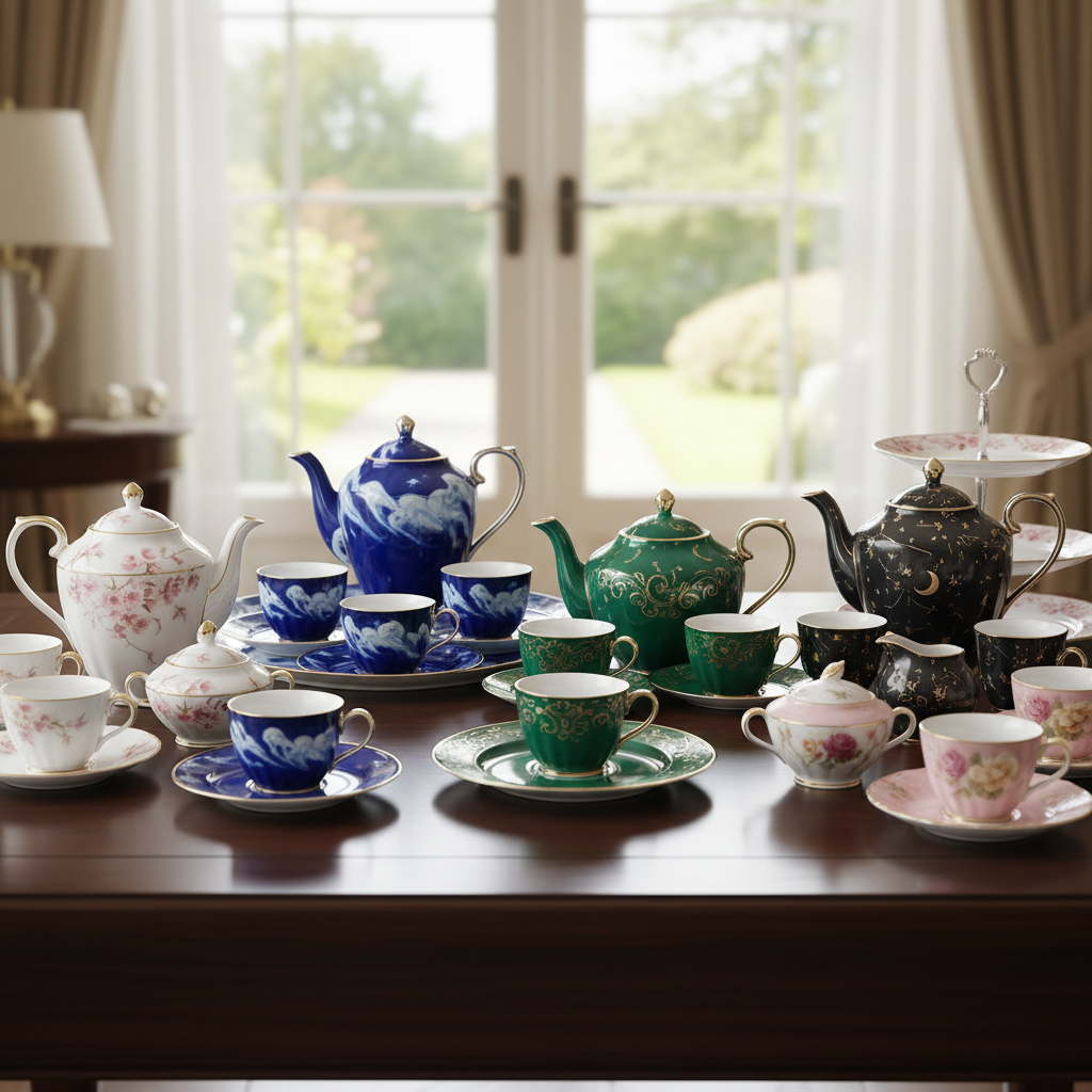 2025 Top 5 Stunning Porcelain Tea Sets You Must Have for Timeless Elegance