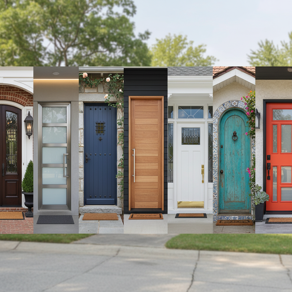 Top 7 Best House Front Doors for Enhanced Curb Appeal and Security